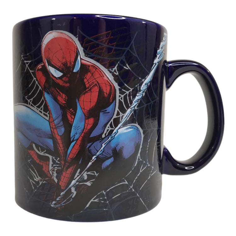 SPIDERMAN Dark Blue Peter Parker Jumbo Coffee Mug, 20oz