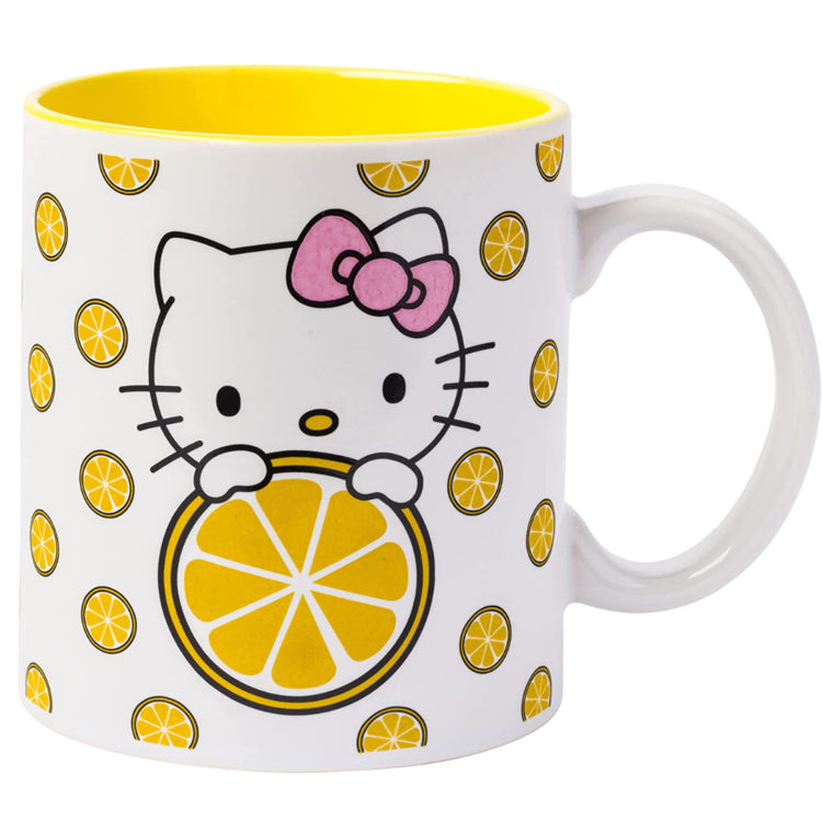 Hello Kitty Lemon Toss Jumbo Mug, 20oz