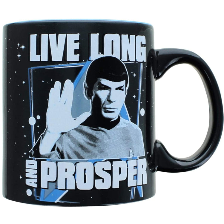 Star Trek Spock Live Long and Prosper Jumbo Mug, 20oz