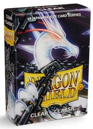 Dragon Shield Japanese Sleeves (Clear) (60 Count)