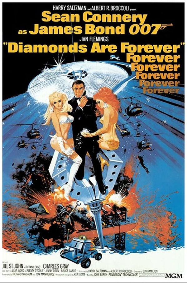 007: Diamonds are Forever (Poster)