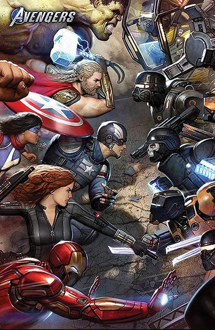 Avengers: Comic V2 (Poster)