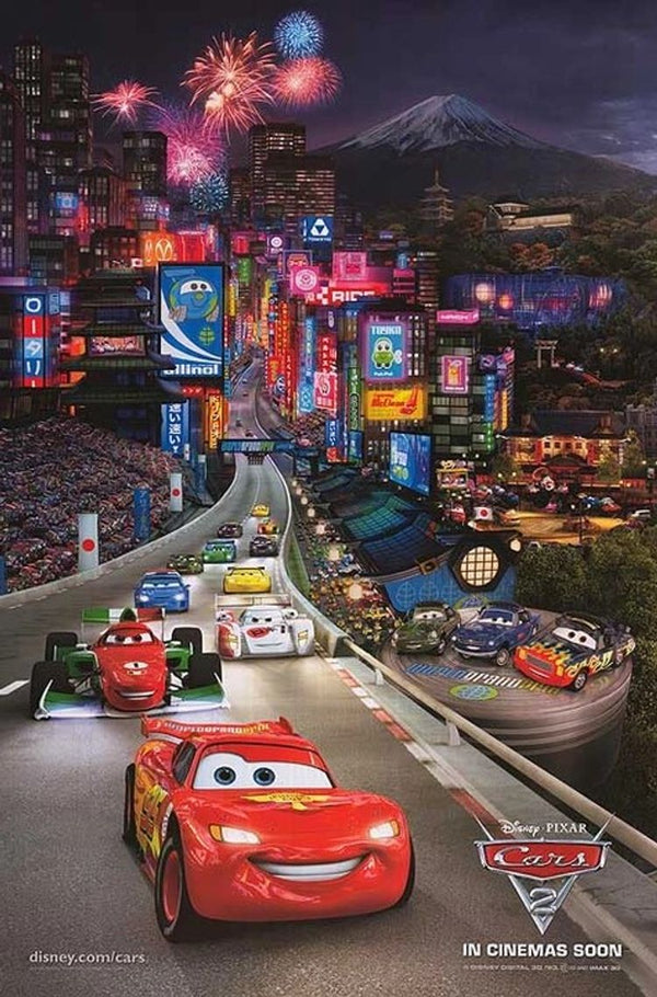 Cars 2: City View V1 (Poster)