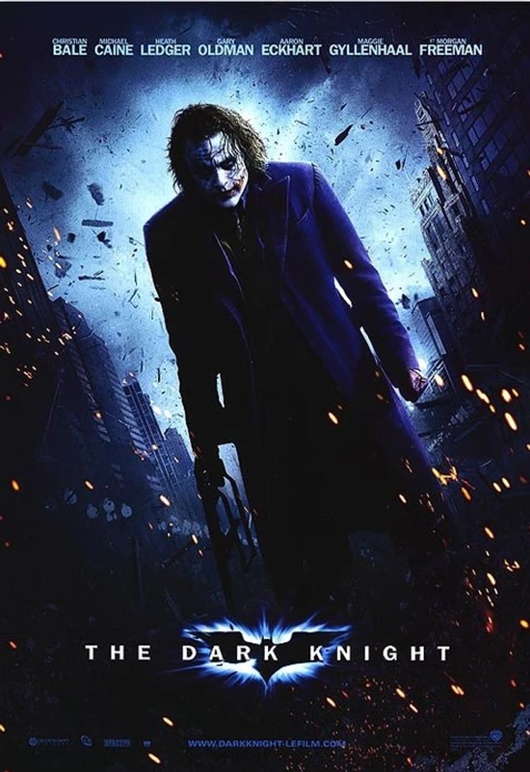 Dark Knight, The: V2 (Poster)