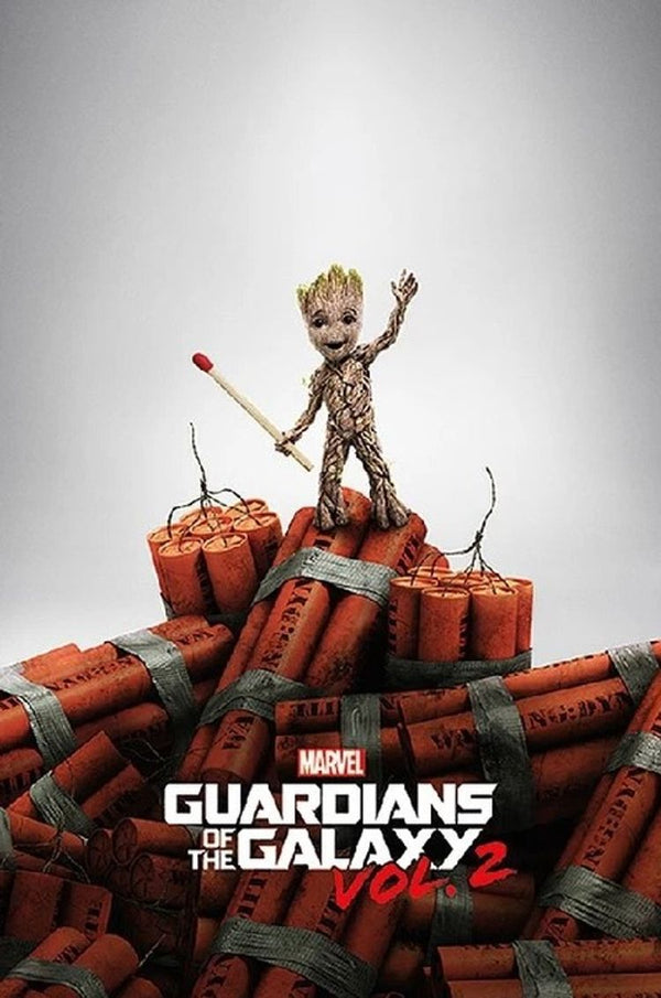 Guardians of the Galaxy Vol 2: Dynamite Groot (Poster)