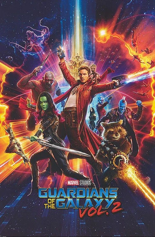 Guardians of the Galaxy Vol. 2: Action Shot (Poster)