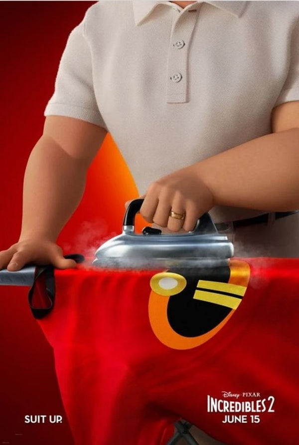 Incredibles 2: Ironing (Poster)