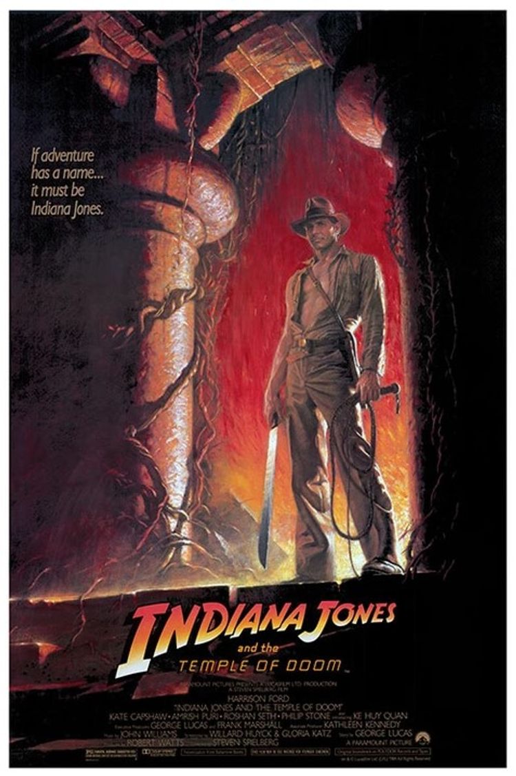 Indiana Jones and the Temple of Doom (Poster)