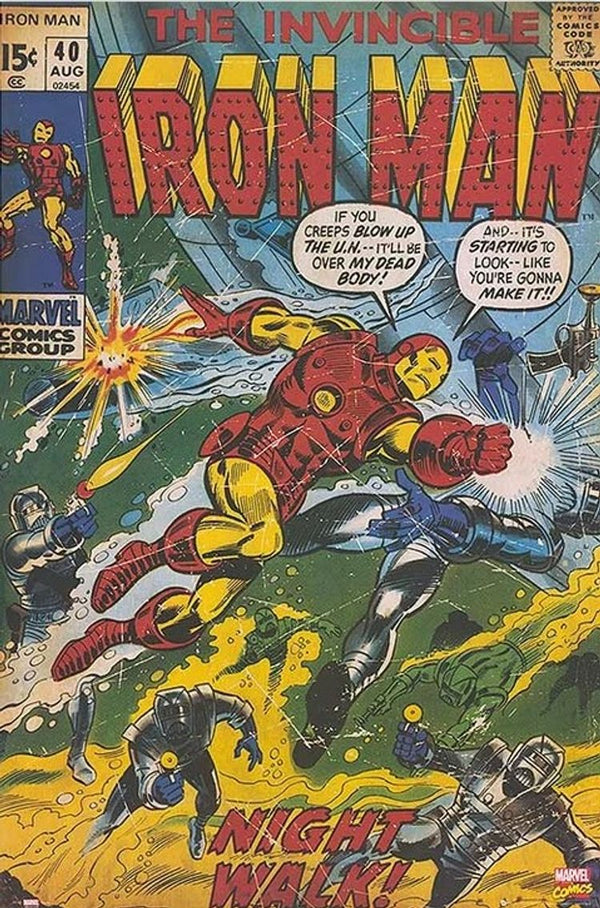 Iron Man: Comic Style (Poster)