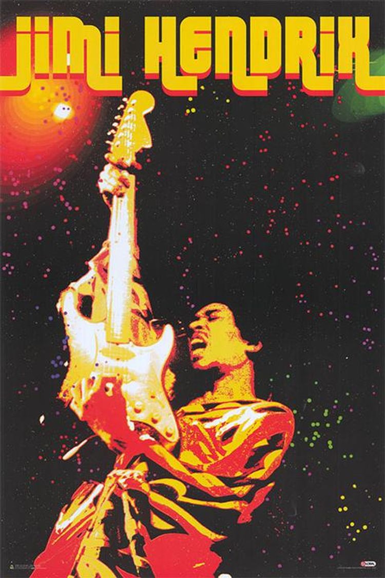 Jimi Hendrix: V6 (Poster)
