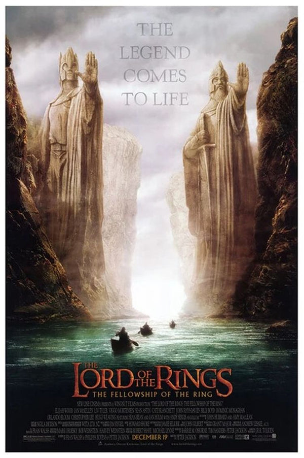 Lord of the Rings: The Fellowship of the Ring V2 (Poster)