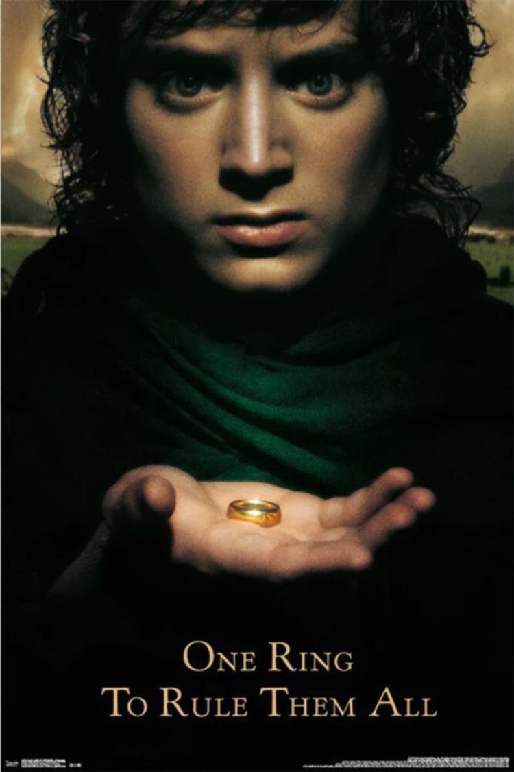 Lord of the Rings: The Fellwoship of the Ring (Poster)