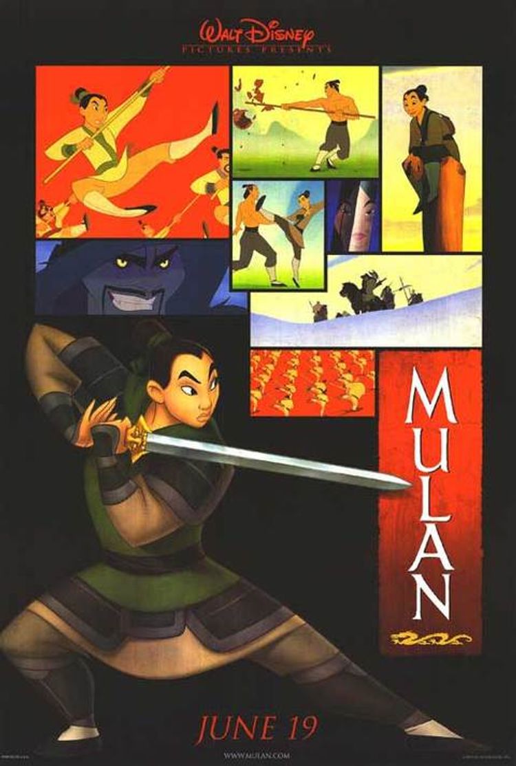 Mulan (1998) (Poster)