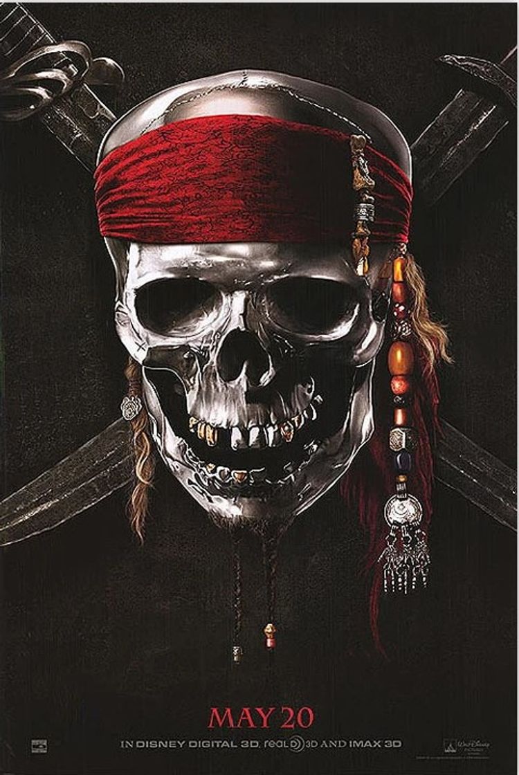 Pirates of the Carribean: On Stranger Tides: Skull (Poster)