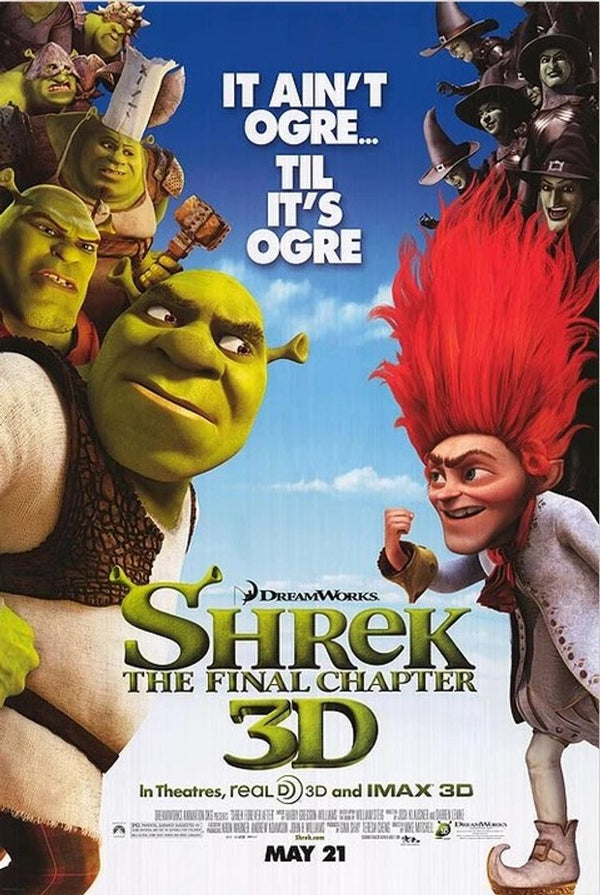 Shrek Forever After: It Ain't Ogre (Poster)