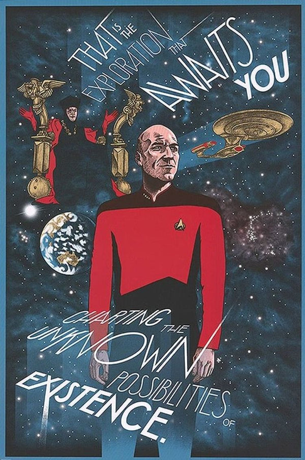 Star Trek: Comic Style (Poster)