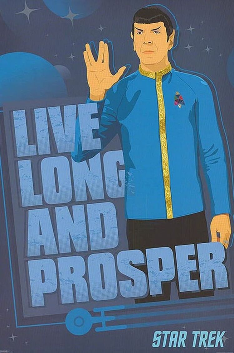 Star Trek: Live Long and Prosper V1 (Poster)