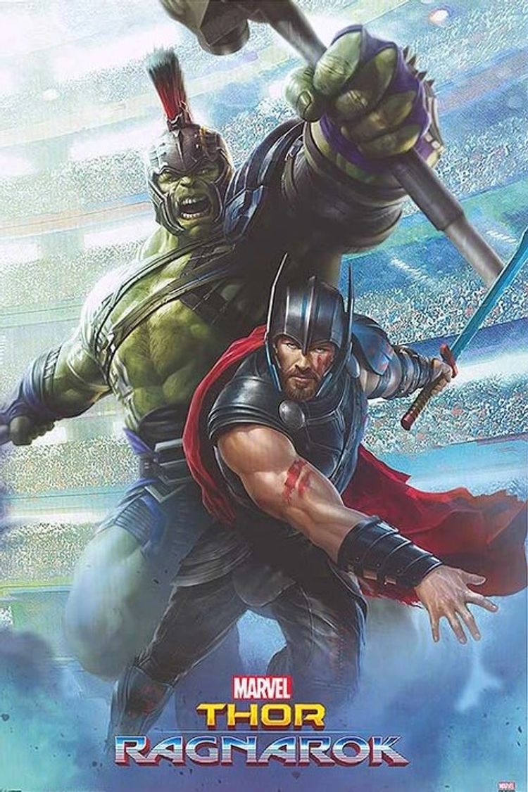 Thor Ragnarok (Hulk & Thor) (Poster)