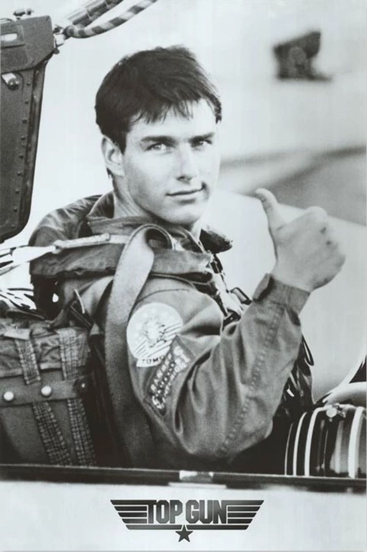 Top Gun: Tom Cruise Thumbs Up (Poster)