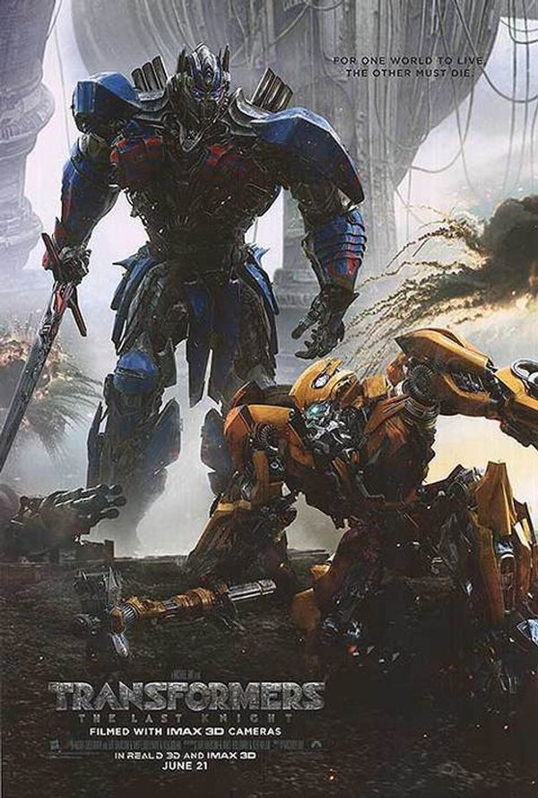 Transformers: The Last Knight V1 (Poster)