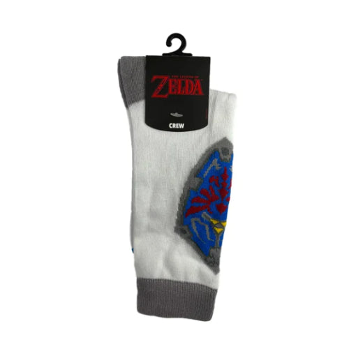 Legend of Zelda Shield Crew Socks
