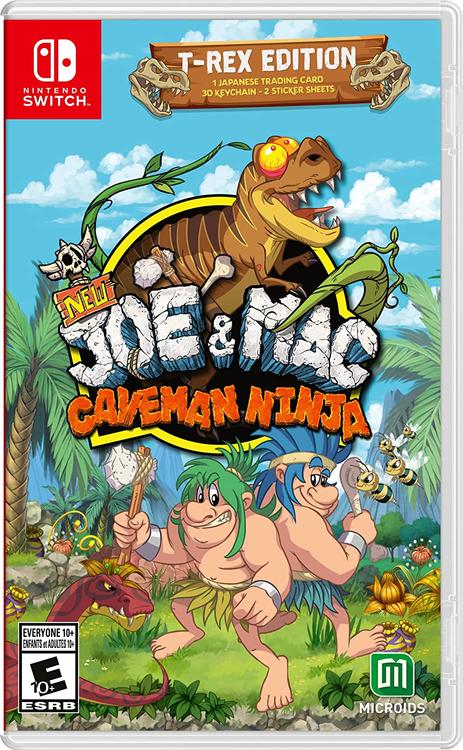 New Joe & Mac: Caveman Ninja [T-Rex Edition]