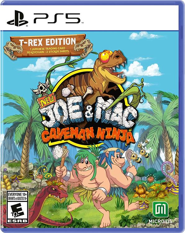 New Joe & Mac: Caveman Ninja [T-Rex Edition]
