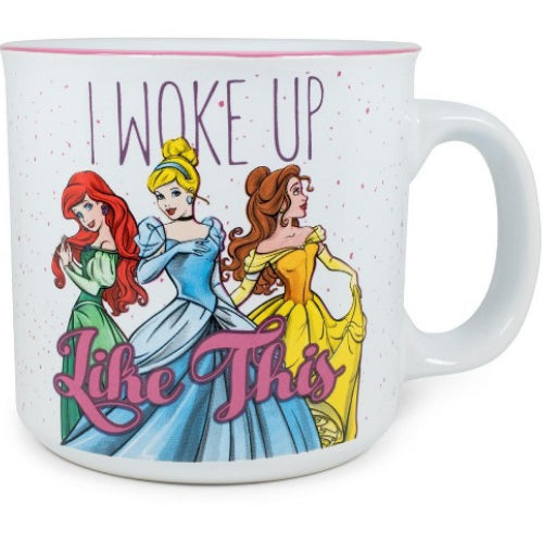Disney Princess "I Woke Up Like This" Jumbo Camper Mug 20oz