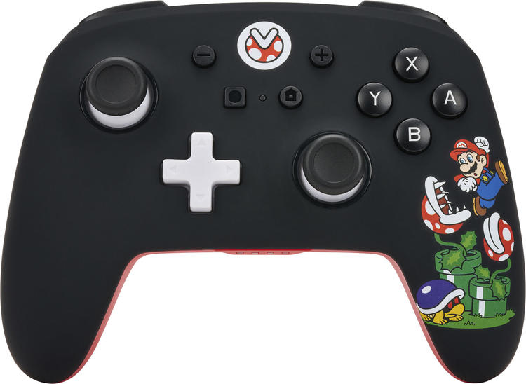 PowerA Enhanced Wireless Controller for Switch - Mario Mayhem