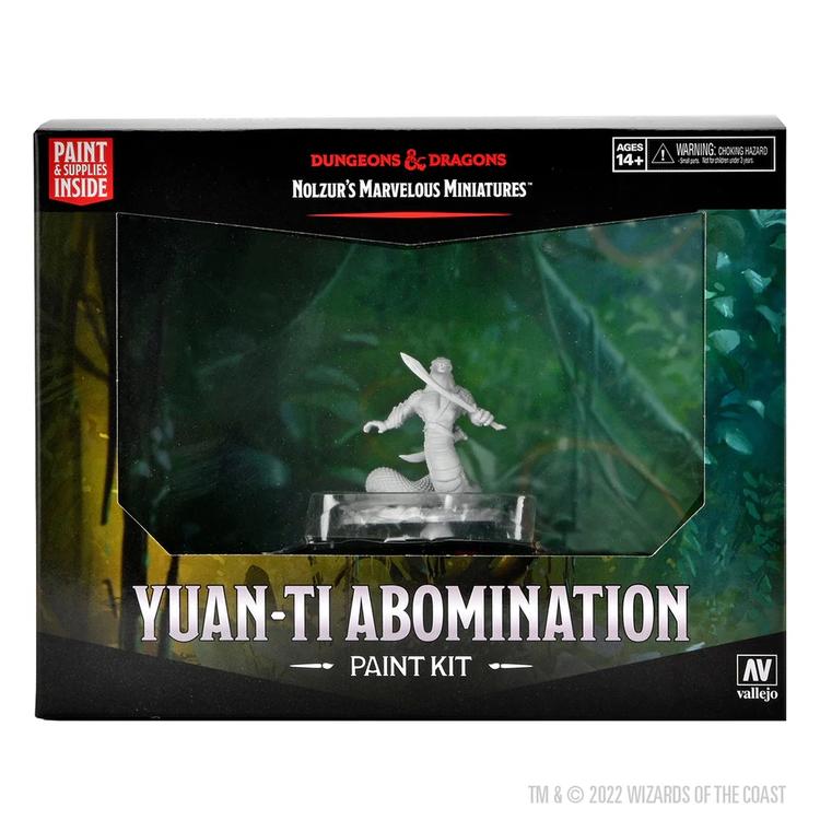 D&D Nolzur's Marvelous Miniatures - Paint Kit: Yuan-ti Abomination