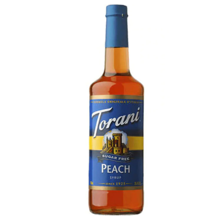 Torani-Sugar Free Peach Syrup, 750ml