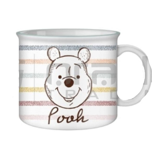 Winnie the Pooh Stripes Jumbo Camper 20 oz Mug