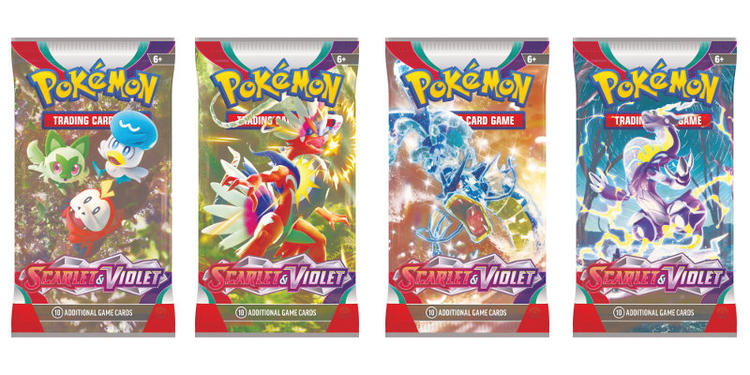 Pokemon Scarlet & Violet Booster Single