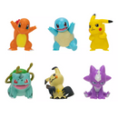 Pokemon Battle Figure Multipack (Pikachu, Mimikyu, Toxel, Bulbasaur, Charmander, Squirtle)