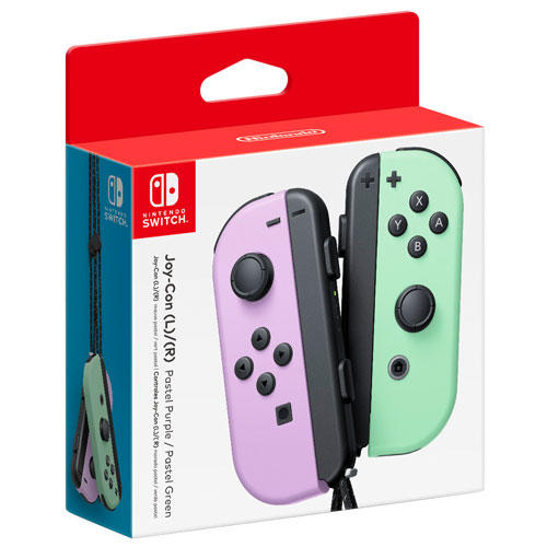 Joy-Con Controller 2 Pack Pastel Purple/Pastel Green