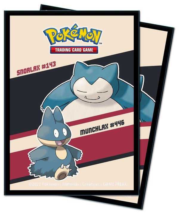 Ultra Pro Deck Protector Sleeves: Snorlax & Munchla (65 count)