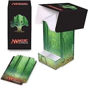 Deck Box: MTG: Mana 5 Forest Full View With Tray (80 Count)