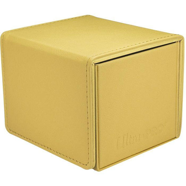 Ultra Pro Deck Box: Vivid Alcove Edge - Yellow