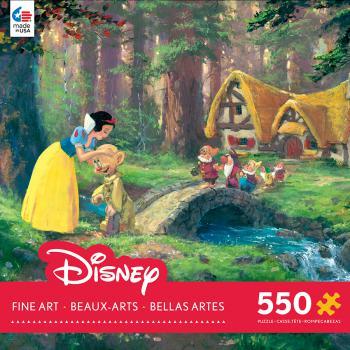 Disney Snow White "A Sweet Goodbye" 550 Piece Puzzle