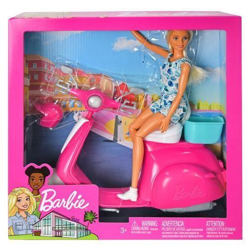 Barbie Doll & Scooter