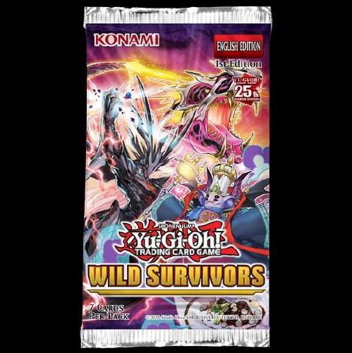 Yu-Gi-Oh!: Wild Survivors Single Booster Pack