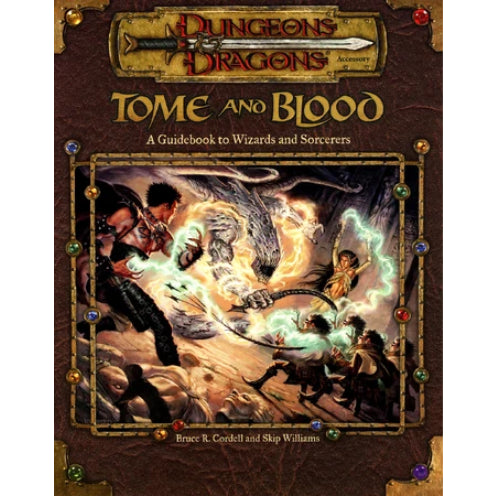 D&D: Tome and Blood - A Guidebook to Wizards and Sorcerers (used)