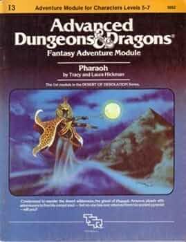 D&D: Adavance Dungeons & Dragons - Fantasy Adventure Module Pharaoh (used)