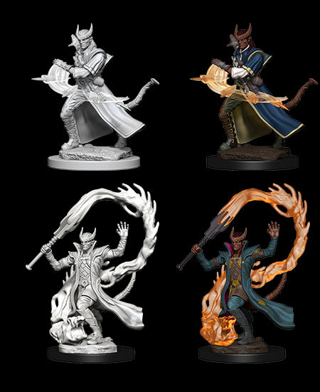 D&D Nolzur's Marvelous Unpainted Miniatures - Wave 04: Tiefling Sorcerer Male