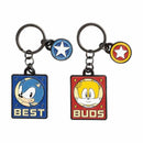 Sonic the Hedgehog & Tails Best Buds Keychains
