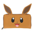 Pokemon Eeve Big Face Women's Wallet with Applique Ears
