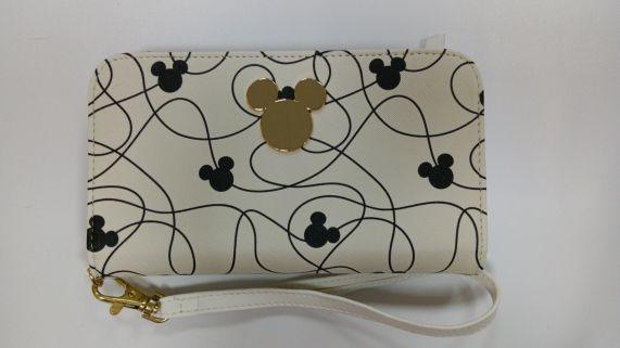 DISNEY - Mickey Mouse Wallet w/Metal Badge