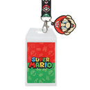 Super Mario Bros - Mario/Luigi Lanyard With Mario Head Charm