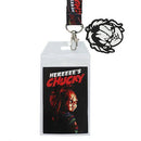 Universal - Horror – Chucky Lanyard With Black And White Chucky Head Charm