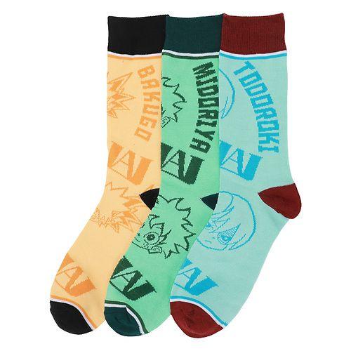 My Hero Academia - Crew Sock 2 Pack With Raman Container Packaging